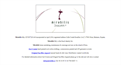 Desktop Screenshot of mirabilis.es