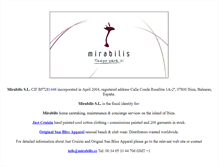 Tablet Screenshot of mirabilis.es